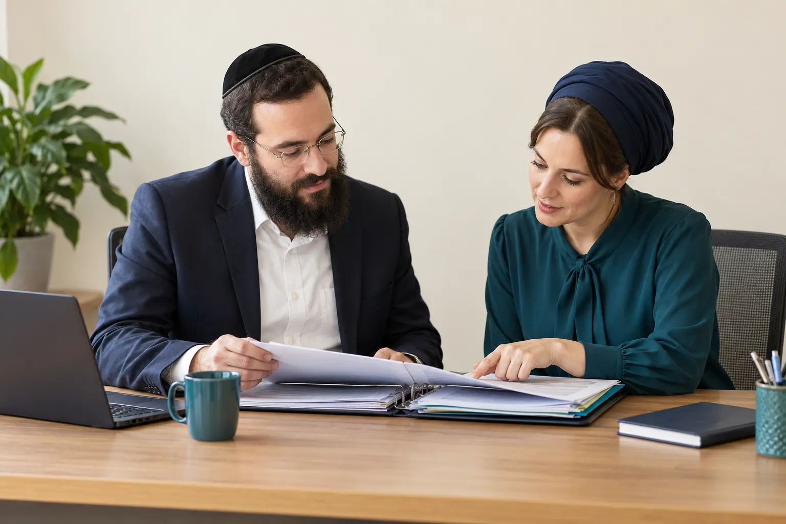 אנשי חינוך מעבירים מידע מסודר